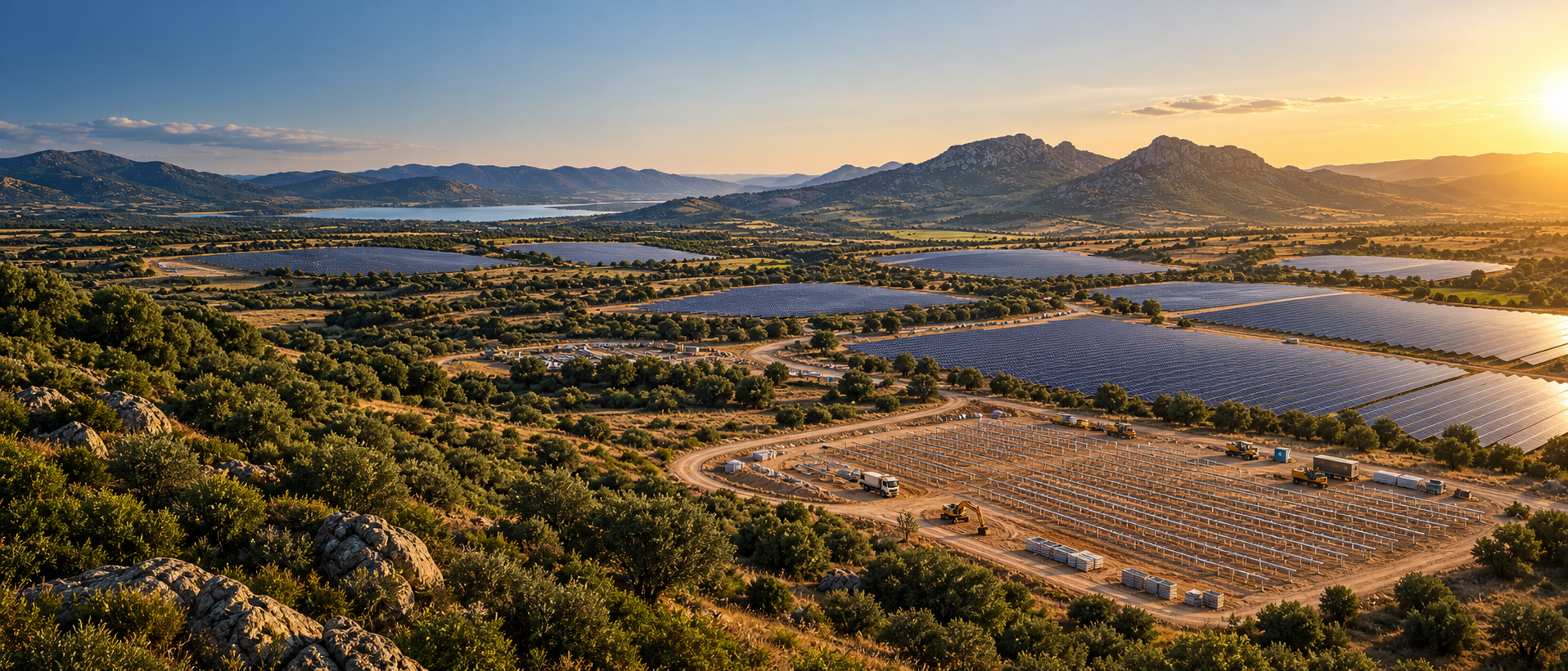 Progetti fotovoltaici in diverse fasi di sviluppo